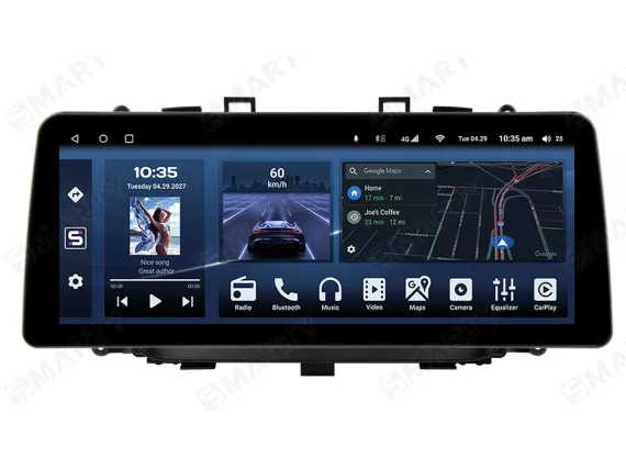 Магнітола для KIA Carens 3 Gen (2013-2019) - 12.3 дюйми Андроїд CarPlay