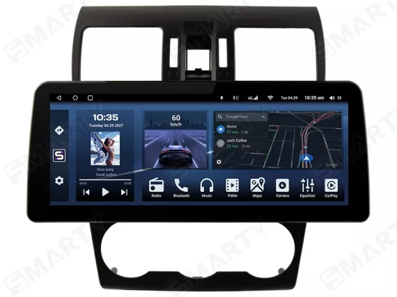 Магнитола для Subaru дляester 4  (2012-2015) - 12.3 дюйма Андроид CarPlay