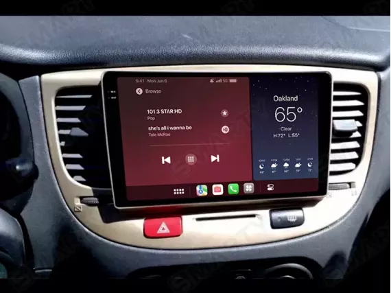 KIA Rio 2 (2005-2011) installed Android Car Radio