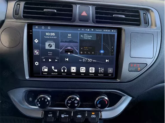 Магнитола для KIA Rio / K2 Facelift (2015-2017) Андроид CarPlay