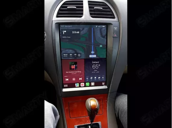 Магнитола для Lexus ES (2006-2012) Тесла - Snapdragon Андроид CarPlay