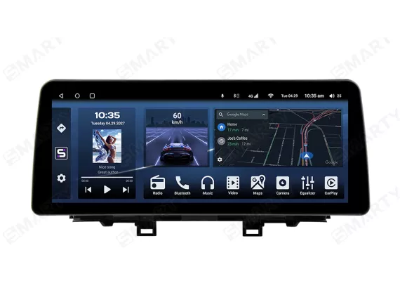 Магнитола для KIA Picanto/Morning 3 (2017-2020) - 12.3 Андроид CarPlay