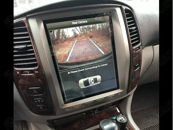 Магнітола для Toyota LC100 Facelift (2002-2007) Ver. 2 Тесла Андроїд CarPlay