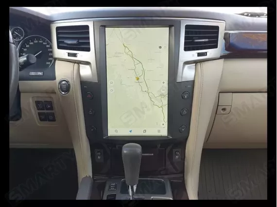 Магнитола для Lexus LX 570 (2007-2015) Тесла Андроид CarPlay