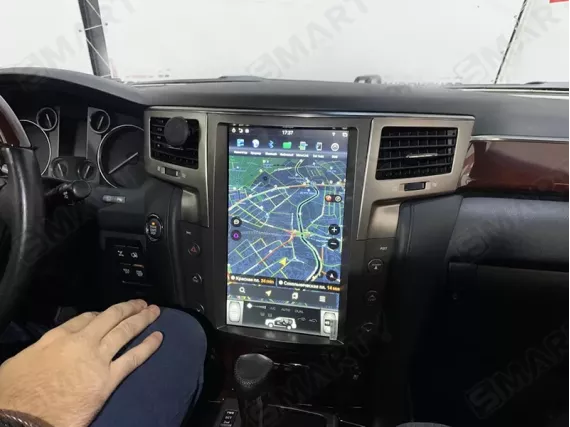 Магнитола для Lexus LX 570 (2007-2015) Тесла Андроид CarPlay