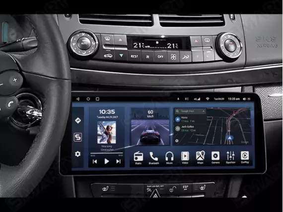 Mercedes-Benz E-Class W211 installed Android Car Radio