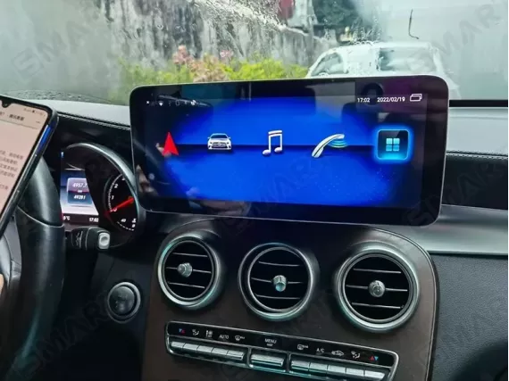Магнитола для Mercedes GLC-Class X253/C253 (2015-2023) Android CarPlay - 12.3 дюйма Андроид CarPlay