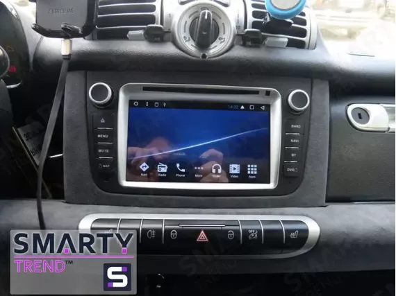 Магнитола для Smart дляtwo A451/C451 (2011-2015) OEM стиль Андроид CarPlay