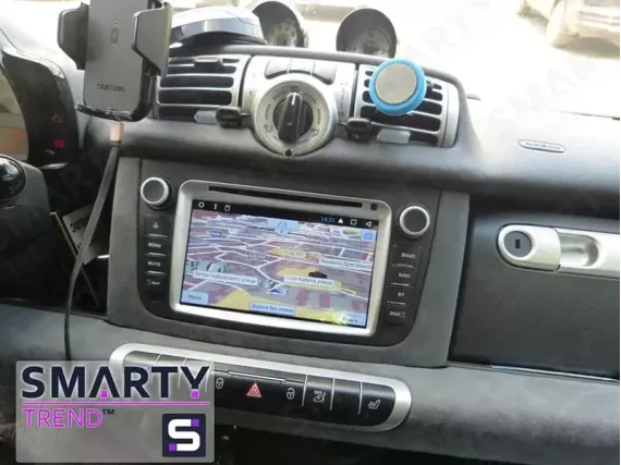 Магнитола для Smart дляtwo A451/C451 (2011-2015) OEM стиль Андроид CarPlay