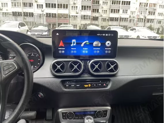 Магнитола для Mercedes-Benz X-Class W470 (2017-2020) - 12.3 дюйма Андроид CarPlay
