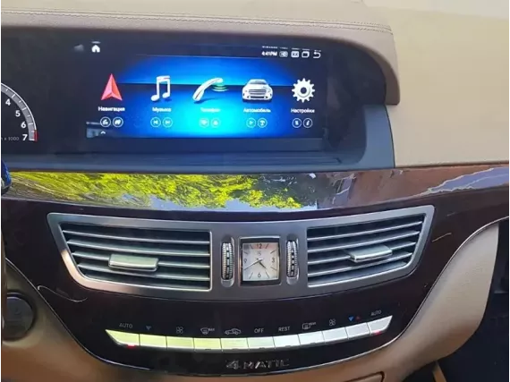 Магнитола для Mercedes CL-Class C216/W216 (2006-2014) Андроид CarPlay