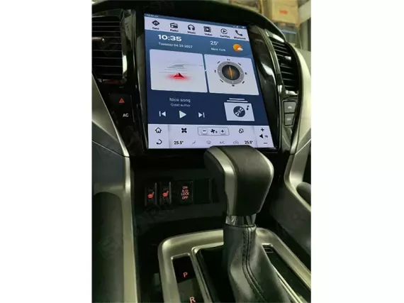 Магнитола для Mitsubishi Pajero Sport 3 Facelift (2019+) Тесла Андроид CarPlay