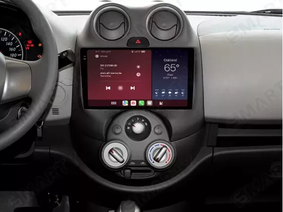 Магнитола для Nissan Micra / March (2010-2017) Андроид CarPlay