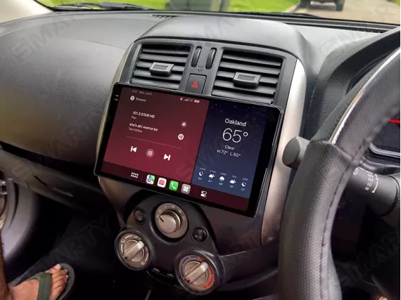 Магнитола для Nissan Micra / Sunny / Versa (2010-2017) Андроид CarPlay