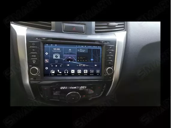Магнитола для Nissan Navara/Frontier NP300 (2015-2023) - OEM стиль Андроид CarPlay