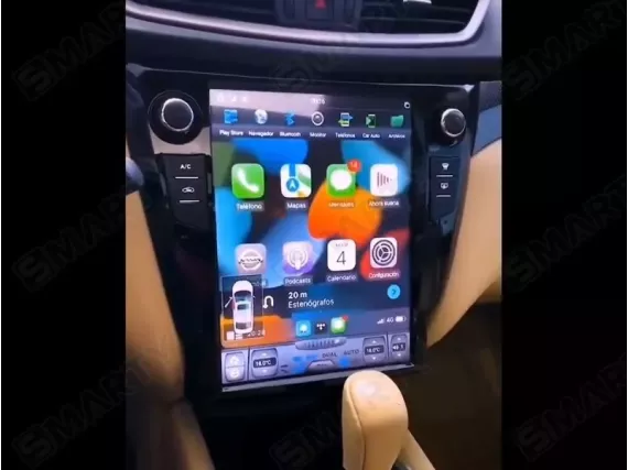 Магнитола для Nissan X-Trail T32 (2014-2021) Тесла Андроид CarPlay