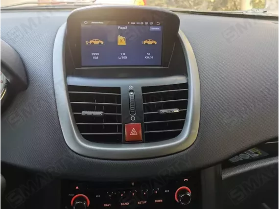 Магнитола для Peugeot 207 (2006-2015) - OEM стиль Андроид CarPlay