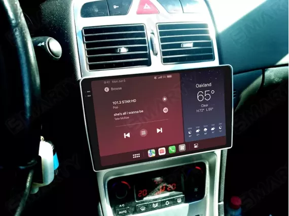 Магнитола для для Peugeot 307 SW 2002 - 2013 Андроид CarPlay