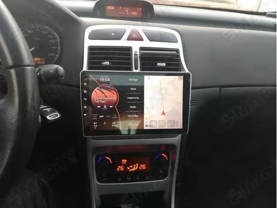 Магнитола для для Peugeot 307 SW 2002 - 2013 Андроид CarPlay