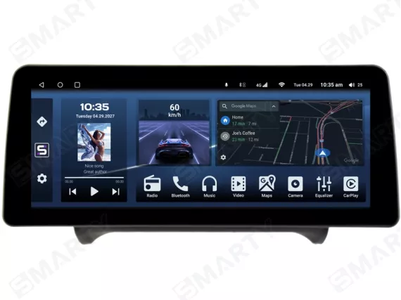 Магнитола для Audi TT 8J (2006-2014) - 12.3 дюйма Андроид CarPlay