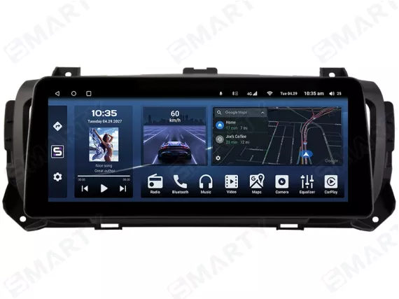 Магнітола для Toyota ProAce 2 (2016-2021) - 12.3 дюйми Андроїд CarPlay