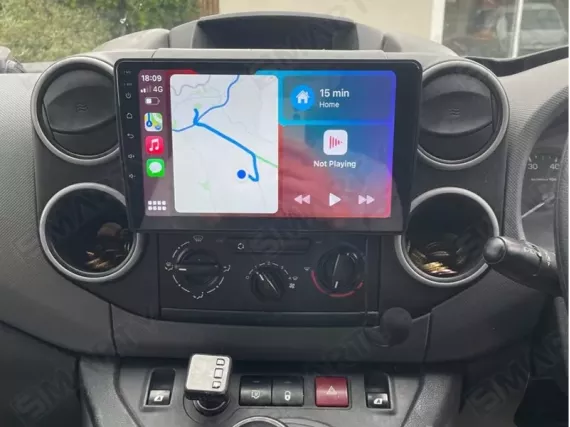 Магнитола для Peugeot Partner B9 Gen 2 (2008-2018) Андроид CarPlay