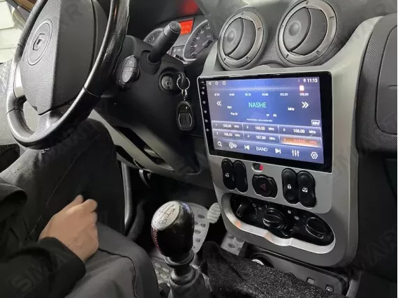 Магнитола для Renault Logan (2010-2015) Андроид CarPlay