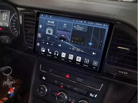 Магнітола для Seat Leon (2012-2020) Андроїд CarPlay