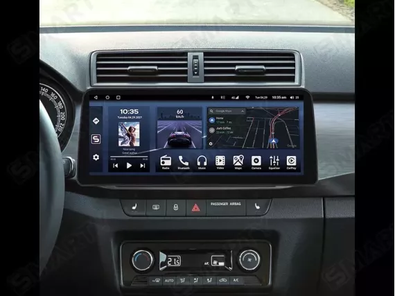 Магнитола для Skoda Fabia (2014-2021) - 12.3 дюйма Андроид CarPlay