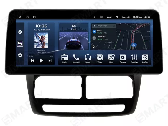Магнітола для Opel Combo D (2011-2018) - 12.3 дюйми Андроїд CarPlay