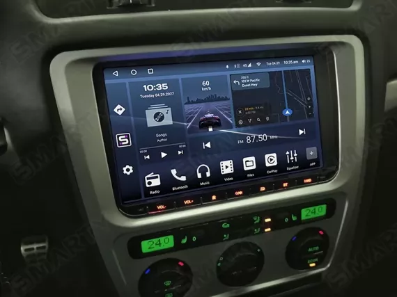 Магнитола для Skoda Octavia A5 (2004-2013) Android car radio - 9 дюймов OEM стиль Андроид CarPlay