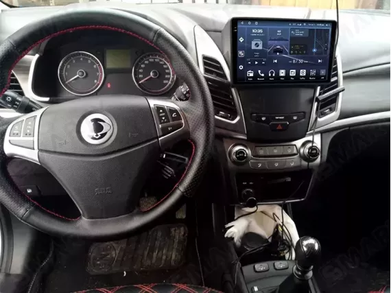 Магнітола для Ssang Yong Korando C200 Facelift (2014-2017) Андроїд CarPlay