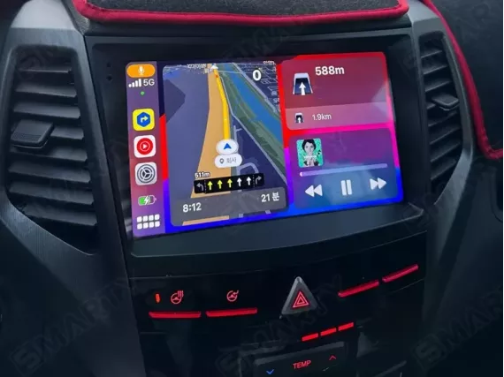 Магнітола для SsangYong Tivoli / LUVi (2015+) Андроїд CarPlay