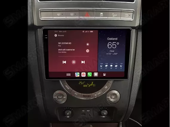 Магнитола для SsangYong Rexton Y290 (2012-2017) Андроид CarPlay