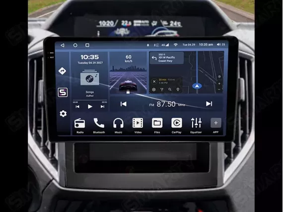 Магнитола для Subaru дляester 5 (2018-2023) Андроид CarPlay
