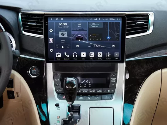 Магнітола для Toyota Alphard H20 Low Version (2008-2015) Андроїд CarPlay
