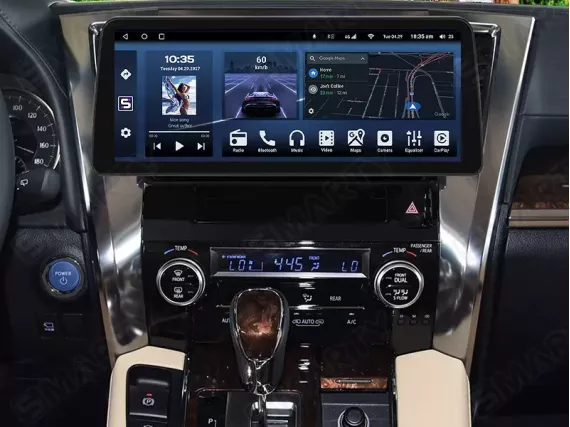 Магнитола для Toyota Alphard H30 (2015-2023) - 12.3 дюйма Андроид CarPlay