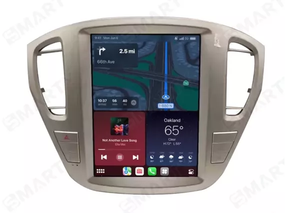 Магнітола для Toyota Highlander XU20 (2000-2008) Тесла Андроїд CarPlay