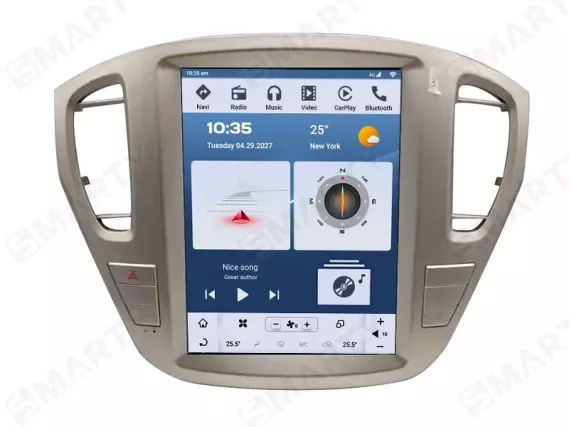 Магнітола для Toyota Highlander XU20 (2000-2008) Тесла Андроїд CarPlay