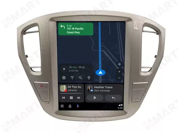 Магнітола для Toyota Highlander XU20 (2000-2008) Тесла Андроїд CarPlay