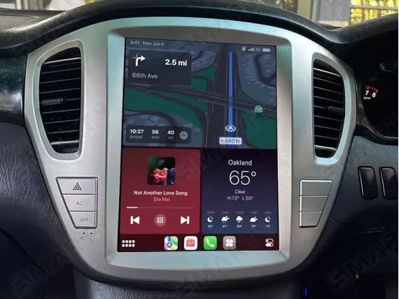 Магнітола для Toyota Highlander XU20 (2000-2008) Тесла Андроїд CarPlay