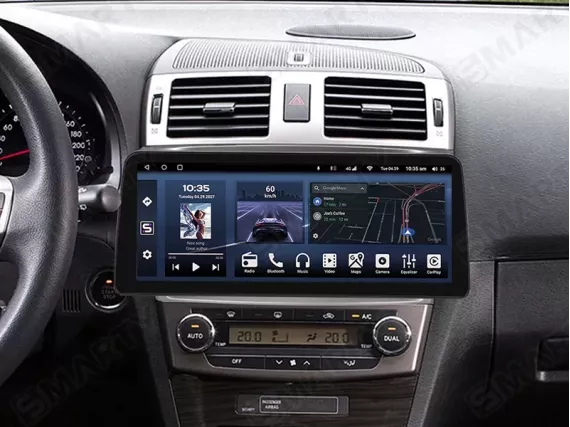 Магнитола для Toyota Avensis 3 T270 (2009-2015) - 12.3 Андроид CarPlay