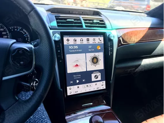 Магнитола для Toyota Camry XV50/55 Facelift (2014-2018) Тесла Андроид CarPlay