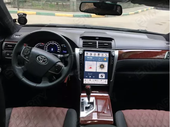 Магнитола для Toyota Camry XV50/55 Facelift (2014-2018) Тесла Андроид CarPlay