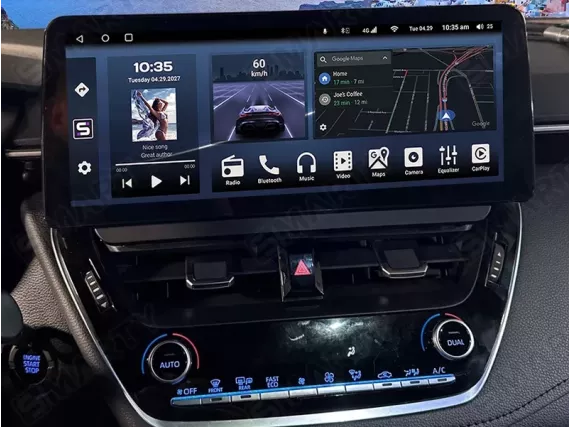 Магнітола для Toyota Corolla E210 (2018+) - 12.3 дюйми Андроїд CarPlay