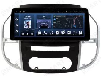 Магнитола для Mercedes-Benz Vito W447 2014+ Silver frame - 12.3 Андроид CarPlay