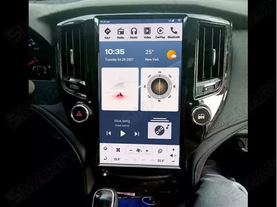 Магнітола для Toyota Crown S210 (2012-2018) Тесла Андроїд CarPlay
