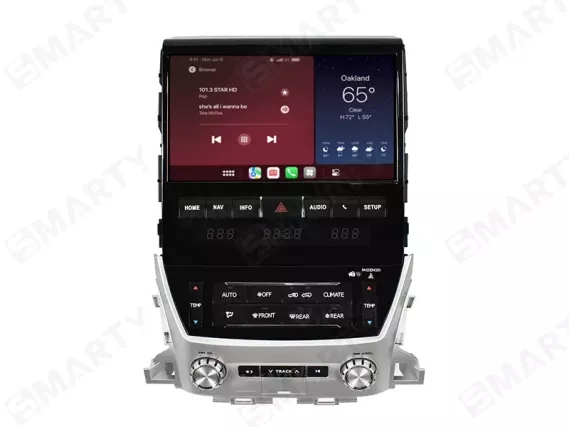 Toyota Land Cruiser 200 (2015-2021) Android car radio