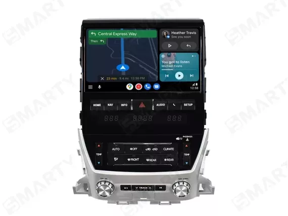 Toyota Land Cruiser 200 (2015-2021) Android car radio