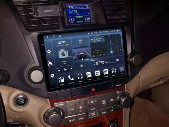 Магнитола для Toyota Highlander XU40 (2007-2013) Андроид CarPlay
